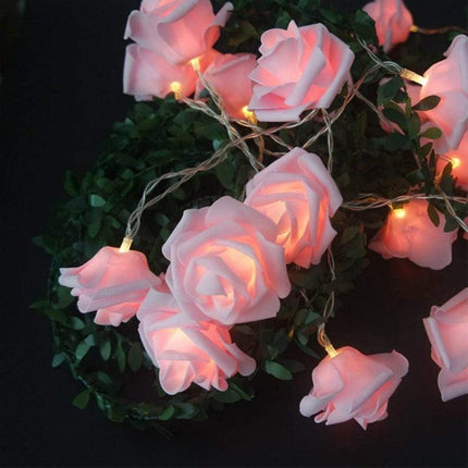 Enchanted Rose Glow: 3m LED Fairy Lights for Valentine's Day