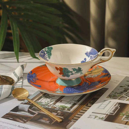 Enchanting Butterfly Haven Bone China Tea Cup and Saucer Collection - Très Elite