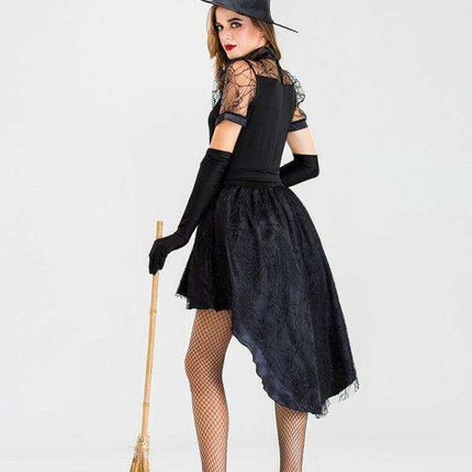 Enchanting Midnight Witch Costume with Magical Flair - Très Elite
