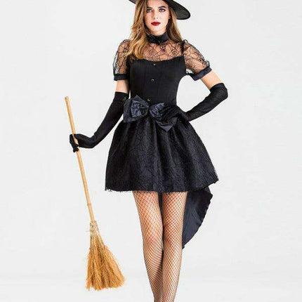 Enchanting Midnight Witch Costume with Magical Flair - Très Elite
