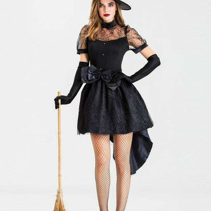 Enchanting Midnight Witch Costume with Magical Flair - Très Elite