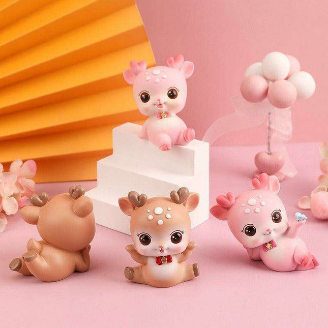 Enchanting Resin Deer Pendant for Stylish Home and Automotive Decor