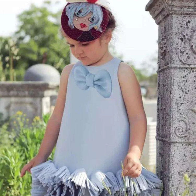 Enchanting Sleeveless Princess Dress for Girls - Ideal for Summer Celebrations and Birthdays