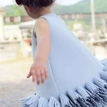 Enchanting Sleeveless Princess Dress for Girls - Ideal for Summer Celebrations and Birthdays - Très Elite
