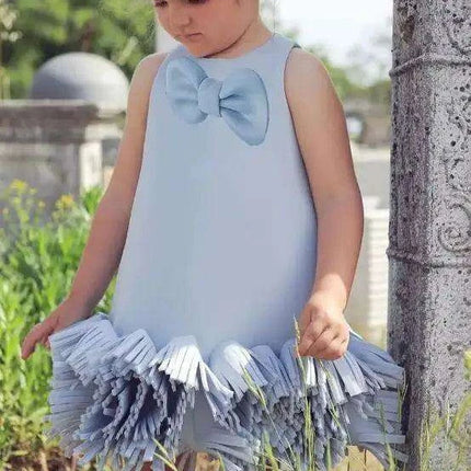 Enchanting Sleeveless Princess Dress for Girls - Ideal for Summer Celebrations and Birthdays- Très Elite- Très Elite