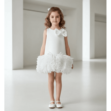 Enchanting Sleeveless Princess Dress for Girls - Ideal for Summer Celebrations and Birthdays - Très Elite