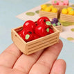 red apple with frame