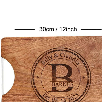 Engraved Walnut Cutting Board: A Unique Personalized Gift for Every Occasion - Très Elite