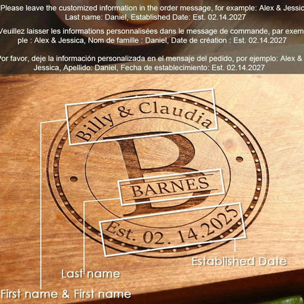 Engraved Walnut Cutting Board: A Unique Personalized Gift for Every Occasion - Très Elite