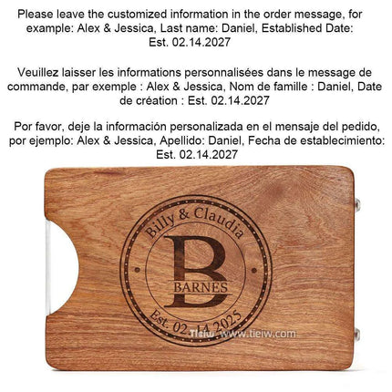 Engraved Walnut Cutting Board: A Unique Personalized Gift for Every Occasion - Très Elite