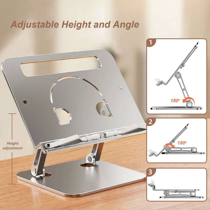 Ergonomic Aluminum Book Stand: Redefine Your Reading Comfort - Très Elite