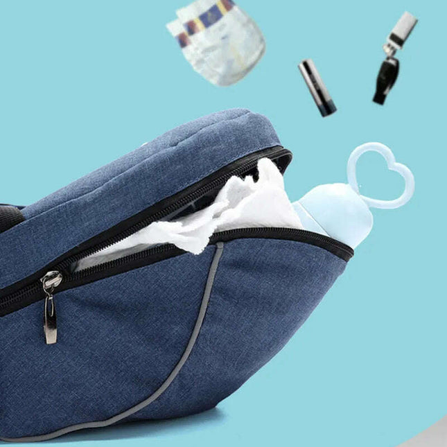 Ergonomic Baby Hip Seat Carrier for Newborns - Adjustable Waist Stool and Sling Holder for Travel and Home Use