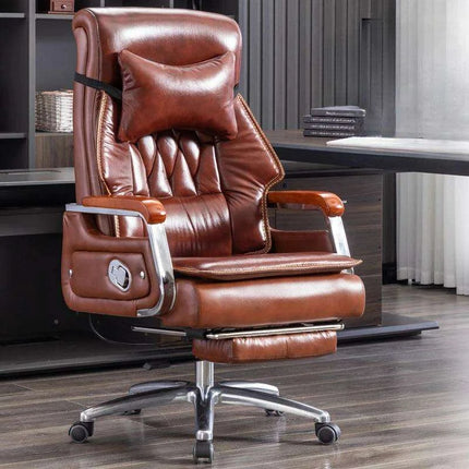 Ergonomic Faux Leather Gaming Recliner with 360-Degree Swivel - Très Elite