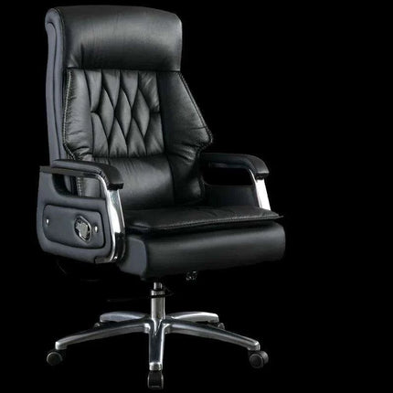 Ergonomic Faux Leather Gaming Recliner with 360-Degree Swivel - Très Elite