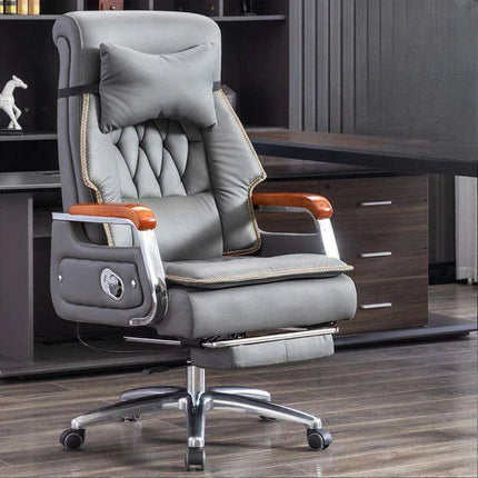 Ergonomic Faux Leather Gaming Recliner with 360-Degree Swivel - Très Elite