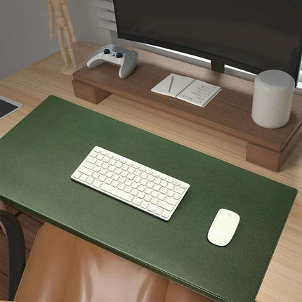 Ergonomic Leather Mousepad with Elbow and Wrist Support for Enhanced Desk Comfort - Très Elite