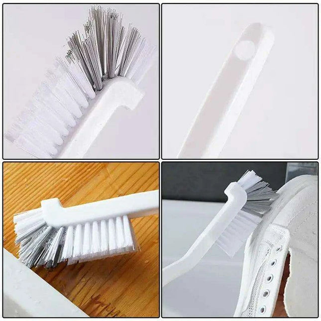 Ergonomic Long-Handled Kitchen Scrub Brush for Easy Cleaning and Compact Storage
