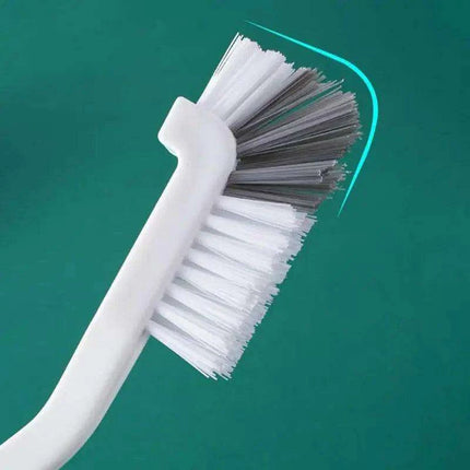 Ergonomic Long-Handled Kitchen Scrub Brush for Easy Cleaning and Compact Storage - Très Elite