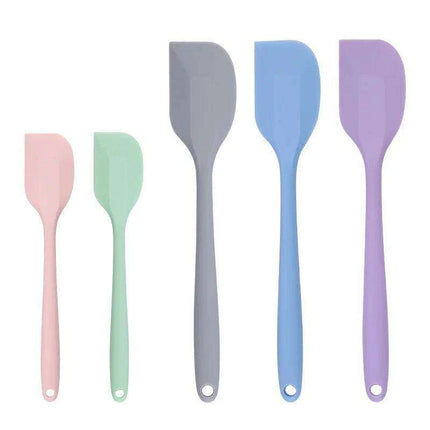 Ergonomic Silicone Spatula Set - Essential Kitchen Tools for Effortless Baking - Très Elite