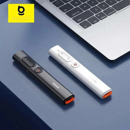 Ergonomic Wireless Presenter with USB Pointer for Smooth Slideshow Control - Très Elite