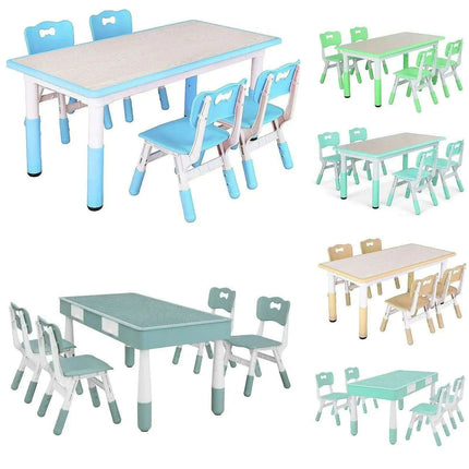Ergonomic and Adjustable Kids Table and Chair Set for Safe Playtime - Très Elite
