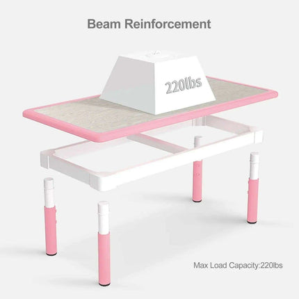 Ergonomic and Adjustable Kids Table and Chair Set for Safe Playtime - Très Elite