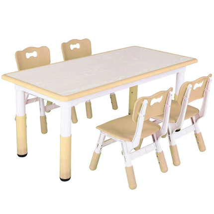 Ergonomic and Adjustable Kids Table and Chair Set for Safe Playtime - Très Elite