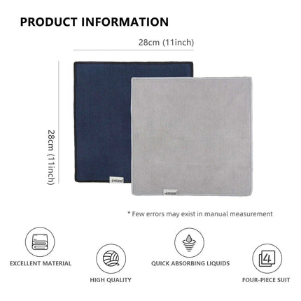Espresso ProCare Premium Cleaning Cloths - Essential Care Set for Coffee Aficionados - Très Elite