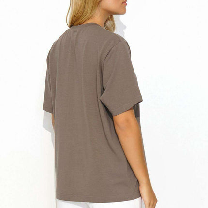 Essential Cotton T-Shirt for Women by Makadamia - Très Elite