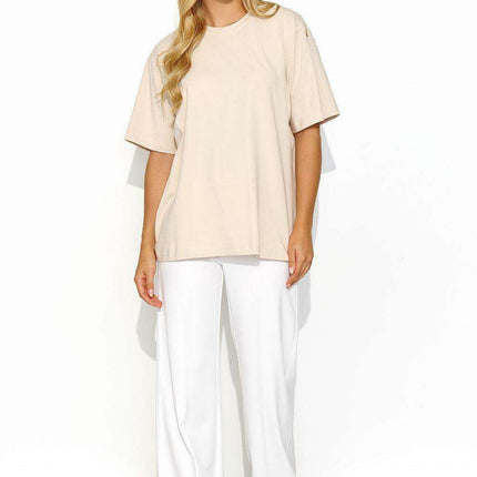 Essential Cotton T-Shirt for Women by Makadamia - Très Elite