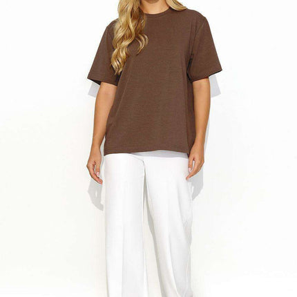 Essential Cotton T-Shirt for Women by Makadamia - Très Elite