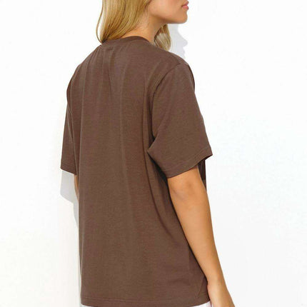 Essential Cotton T-Shirt for Women by Makadamia - Très Elite