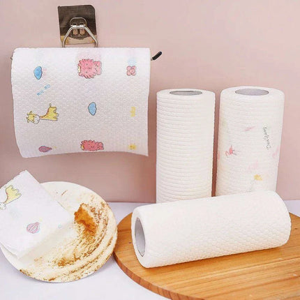 Essential Kitchen Cleaning Wipes Set with Stainless Steel Storage Hanger - Très Elite