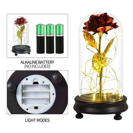 Eternal Glow Galaxy Rose: The Perfect Keepsake for Lasting Memories - Très Elite