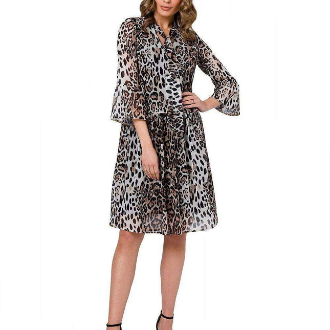 Ethereal Chiffon Neck-Tie Daydress