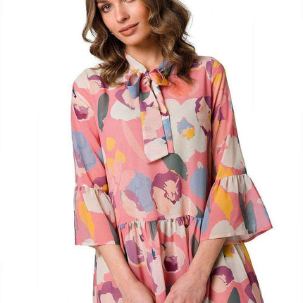 Ethereal Chiffon Neck-Tie Daydress