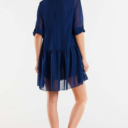 Ethereal Chiffon Ruffle Daydress - Très Elite