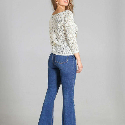 Ethereal Lace Knit Jumper MKM - Très Elite
