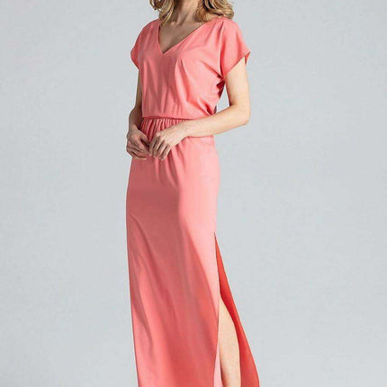 Ethereal V-Neck Casual Dress - Très Elite