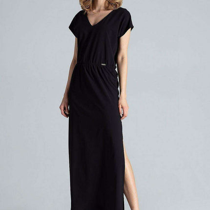 Ethereal V-Neck Casual Dress - Très Elite