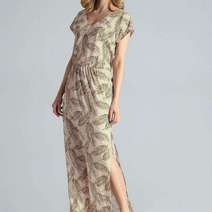 Ethereal V-Neck Casual Dress - Très Elite