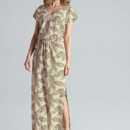 Ethereal V-Neck Casual Dress - Très Elite