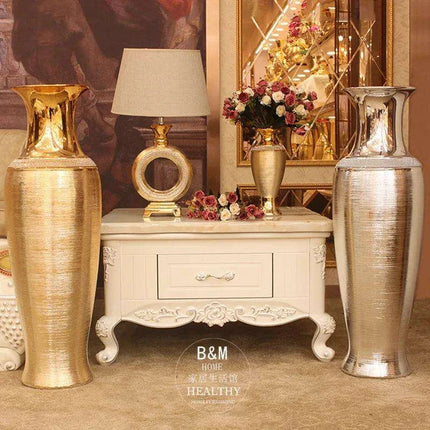 European Chic Ceramic Floor Vase