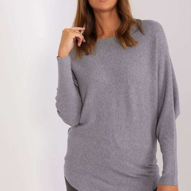 Everyday Comfort Batwing Sweater – Effortless Chic & Versatile Style