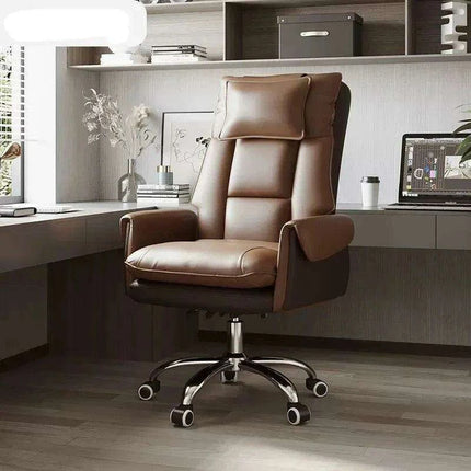 Executive Luxury Leather Office Chair for Unmatched Comfort- Très Elite- Très Elite