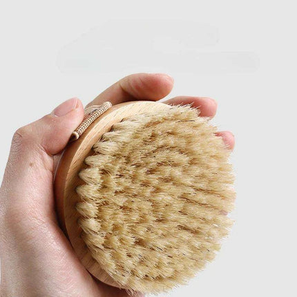 Exfoliating Body Brush for Lean Legs - Bath Scrub Tool for Radiant Skin - Très Elite