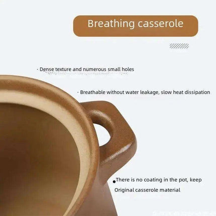 Expectant Mothers' Traditional Chinese Clay Pot Stew Cooker - Elevate Your Cooking Experience - Très Elite