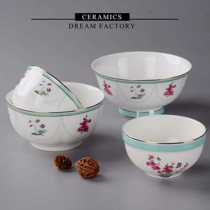 Exquisite Chinese Bone China Dinnerware Set for an Elevated Dining Experience- Très Elite- Très Elite