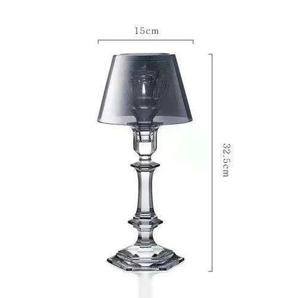 Exquisite Crystal Candle Holder for Elegant Occasions - Très Elite