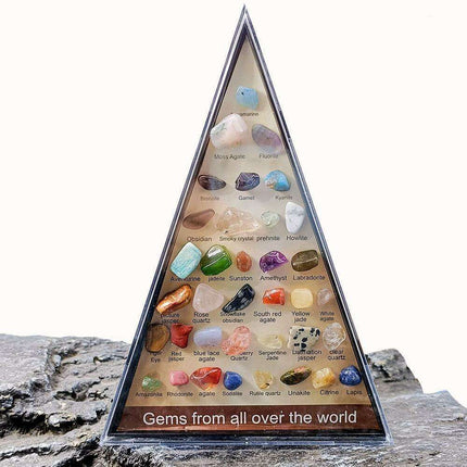 Exquisite Crystal Healing Stone Collection - 36 Distinct Polished Specimens - Très Elite